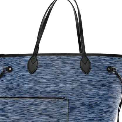Louis Vuitton Epi Neverfull MM Denim Light 5 of 9