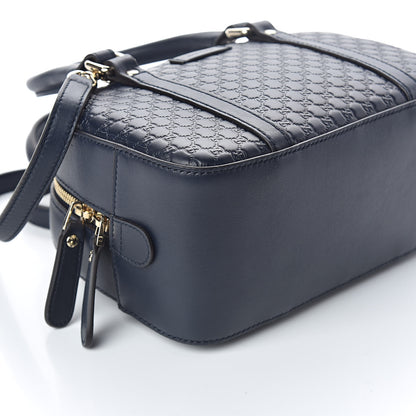 Gucci Soft Microguccissima Small Crossbody Bag Blue 8 of 9