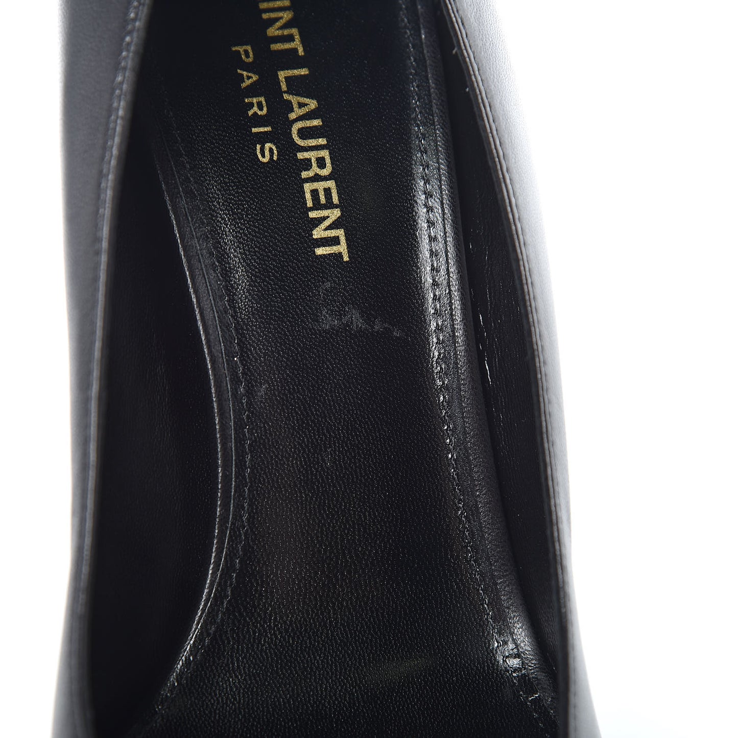 Calfskin Opyum 85 Pumps 38.5 Black