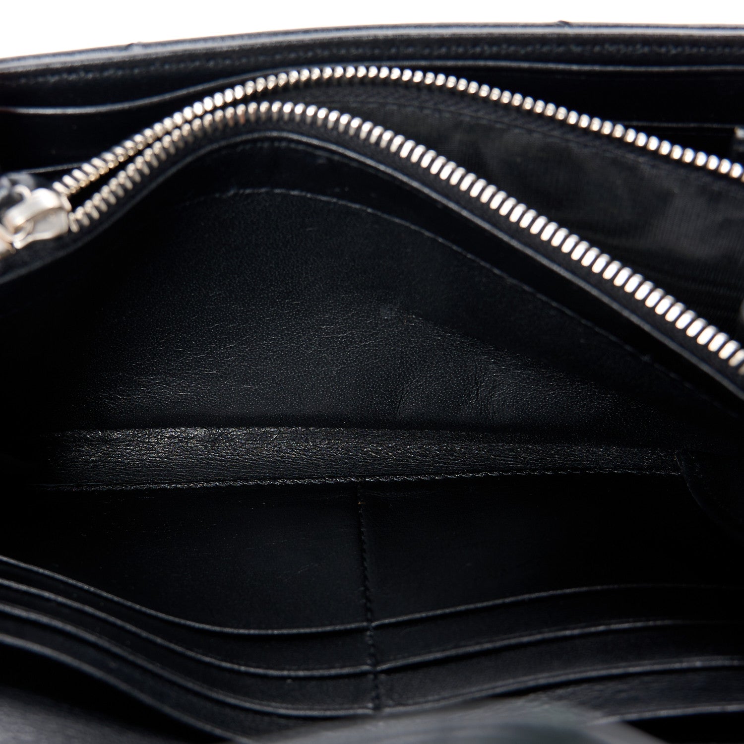 Saint Laurent SAINT LAURENT Lambskin Y Quilted Monogram Large Loulou Flap Wallet Black 13 of 15