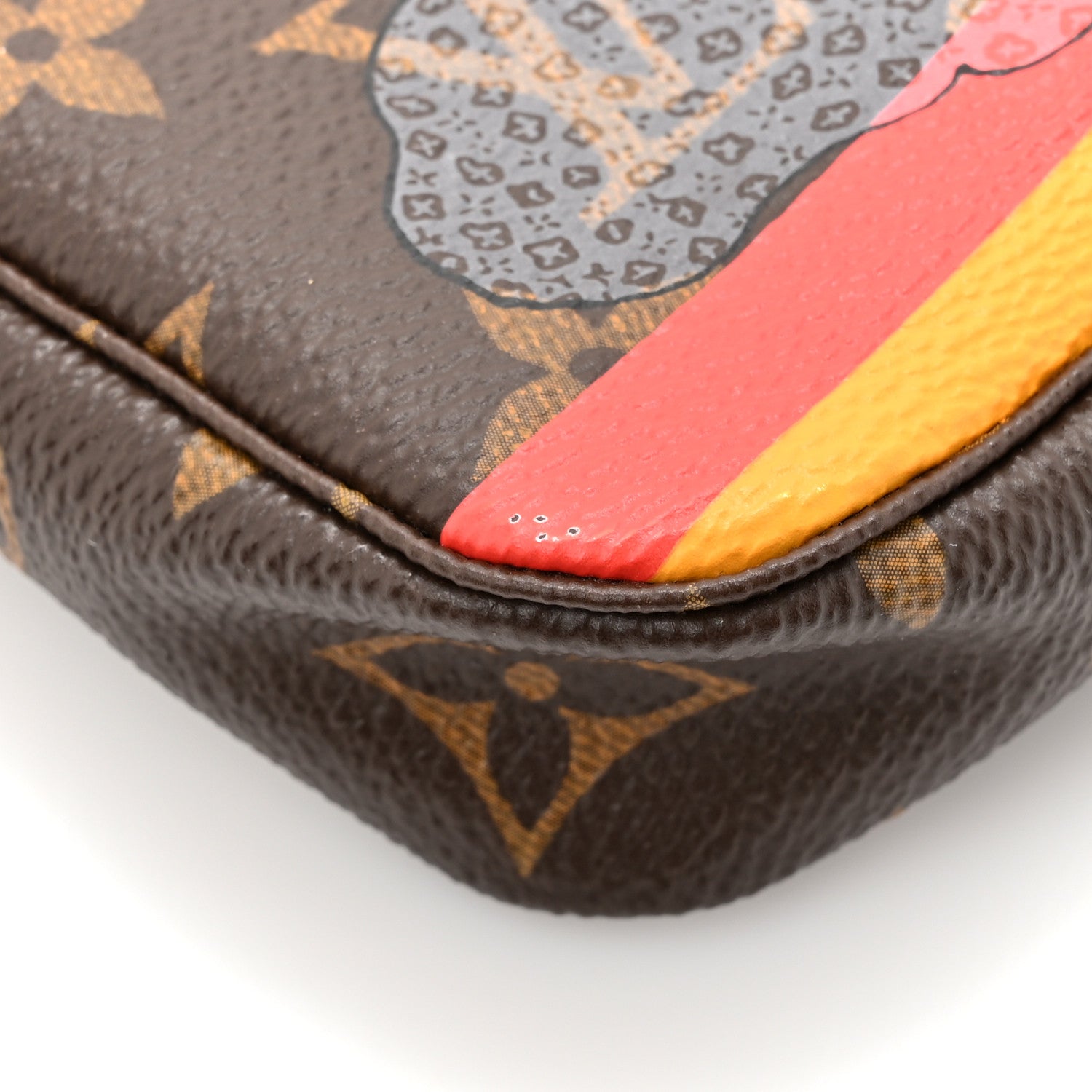 Louis Vuitton Monogram 2015 Christmas Animation Mini Pochette Accessories 10 of 12