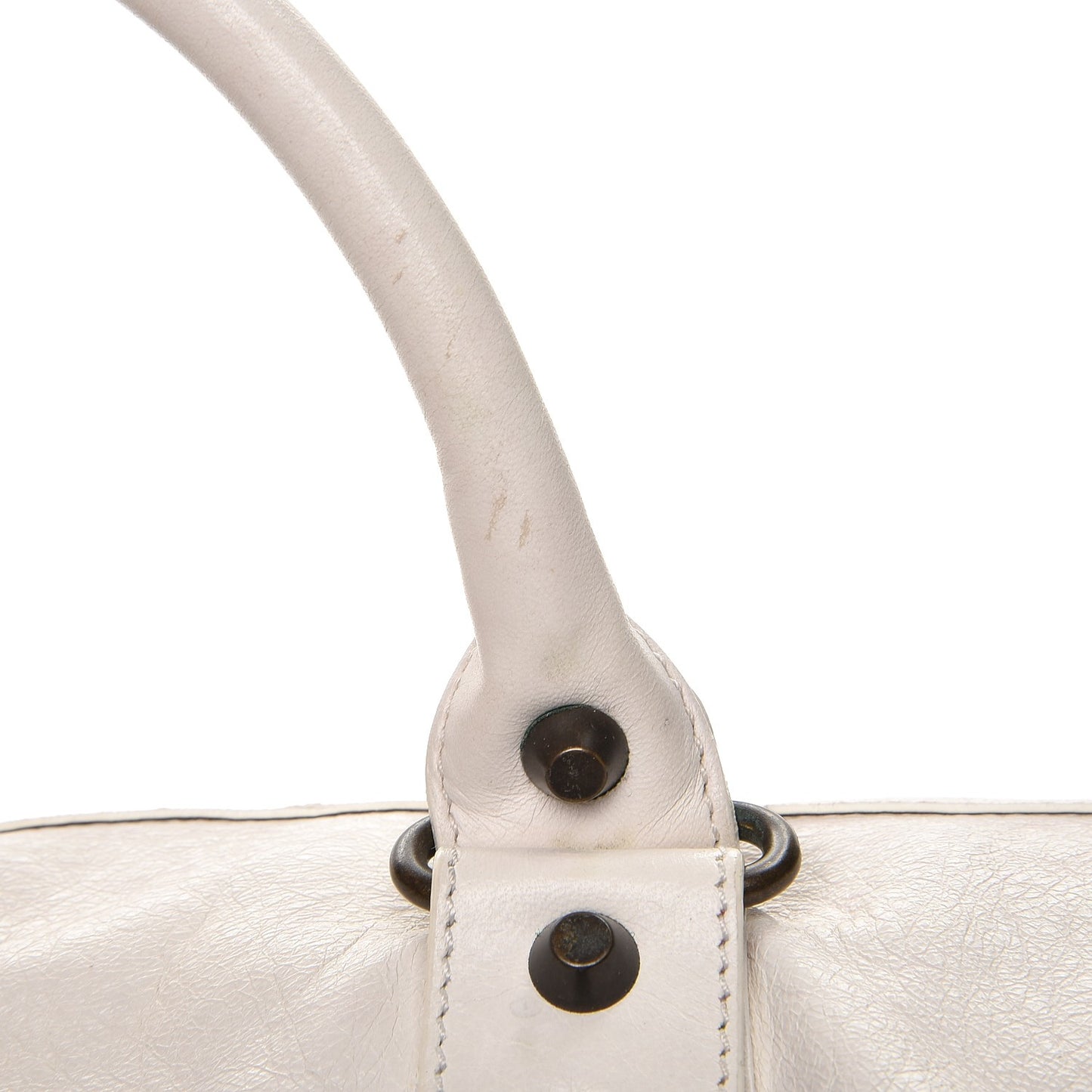 Agneau Classic Hardware Twiggy White