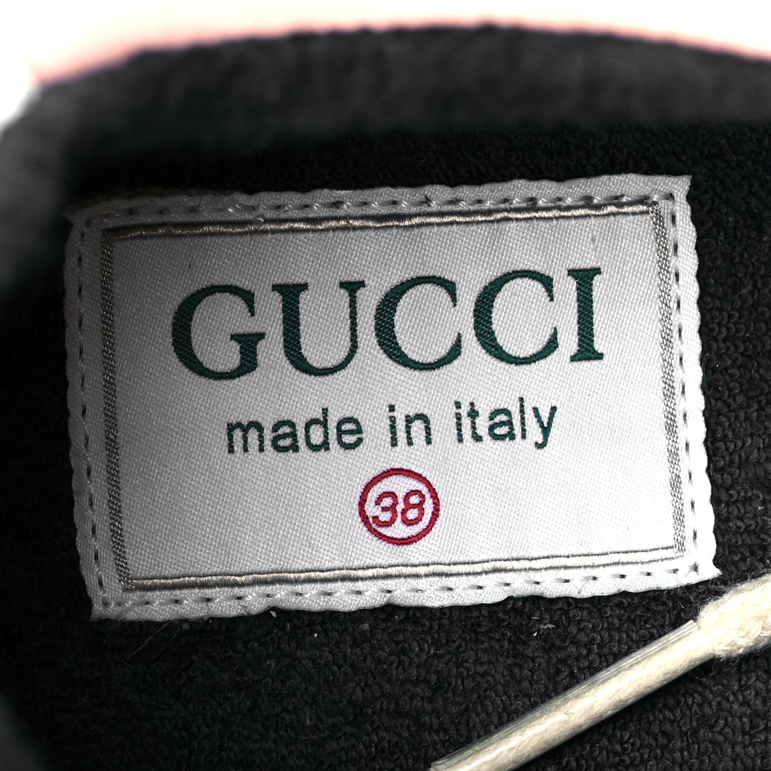 Gucci GG Supreme Monogram Mix Monogram Womens Rhyton Sneakers 38 London Blue Beige Pale Pink 8 of 9