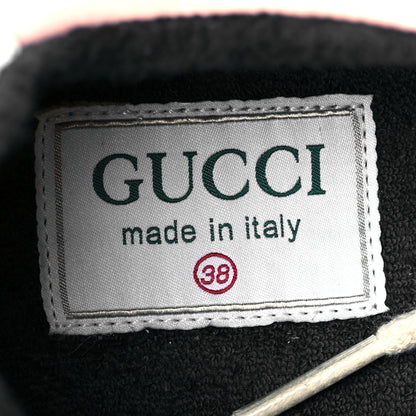Gucci GG Supreme Monogram Mix Monogram Womens Rhyton Sneakers 38 London Blue Beige Pale Pink 8 of 9