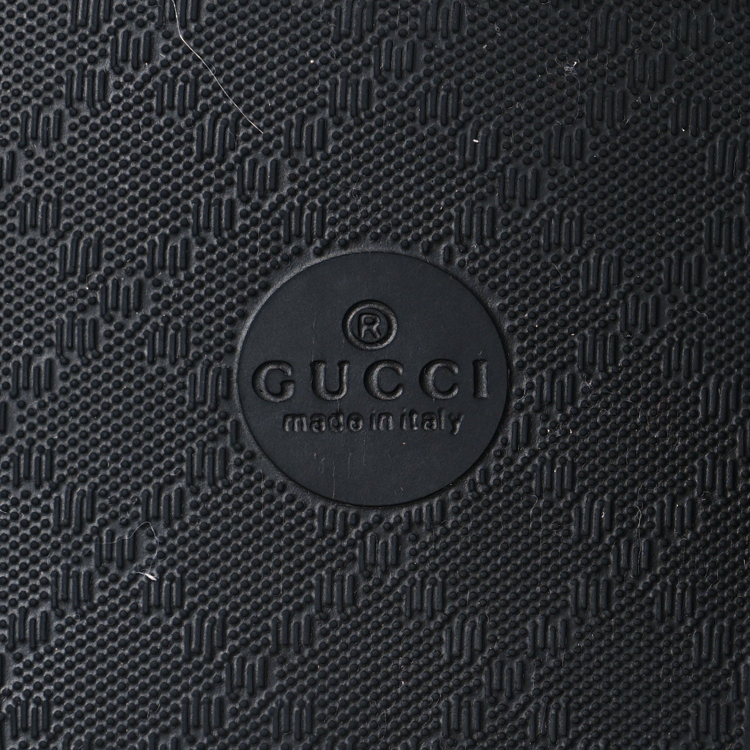 Gucci Nappa Matelasse Rubber Mens GG Marmont Slide Sandals 38 Black 7 of 7