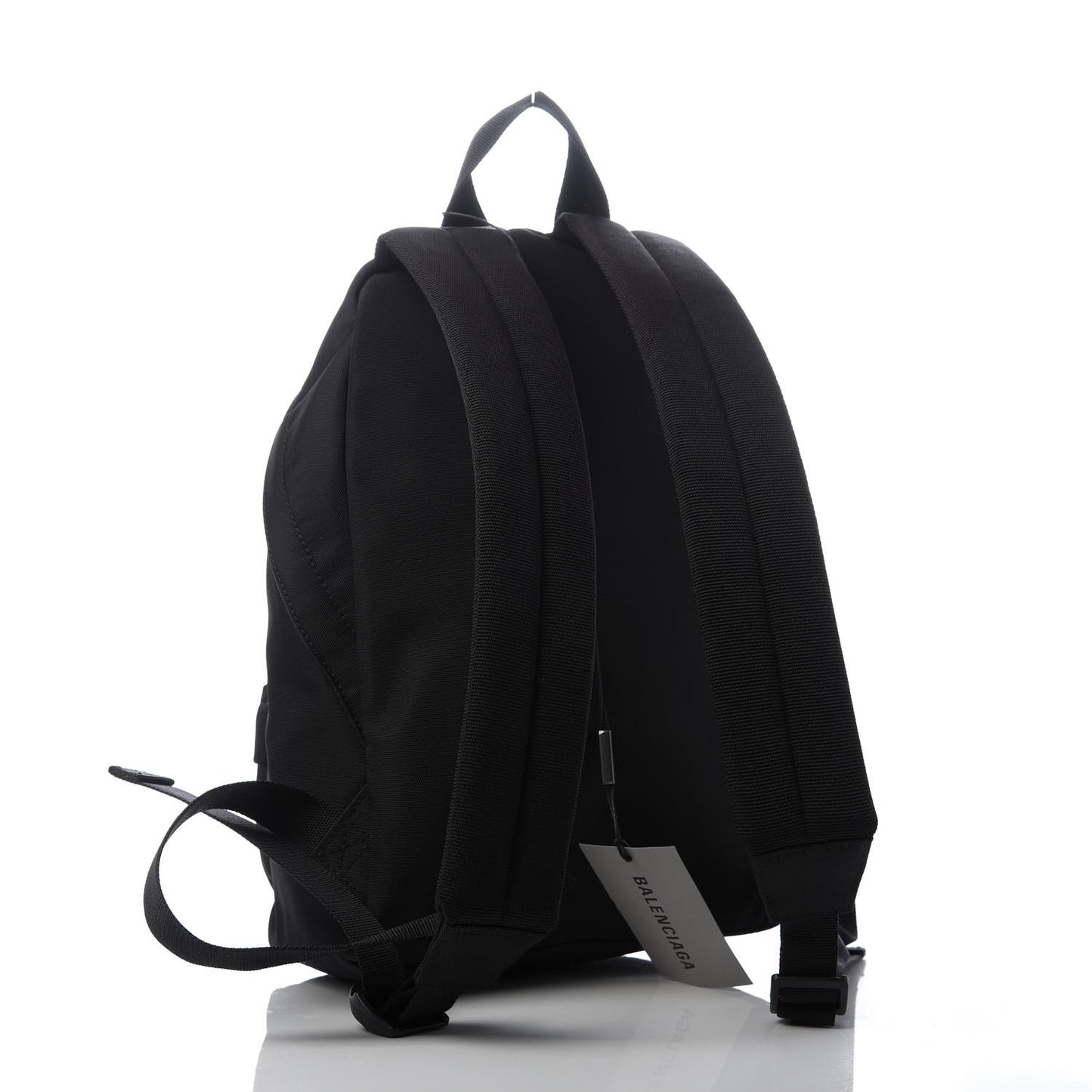 Nylon Embroidered You Are The World Explorer Backpack S Black