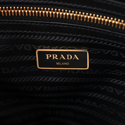 Prada Jacquard Logo Tote Black 6 of 10