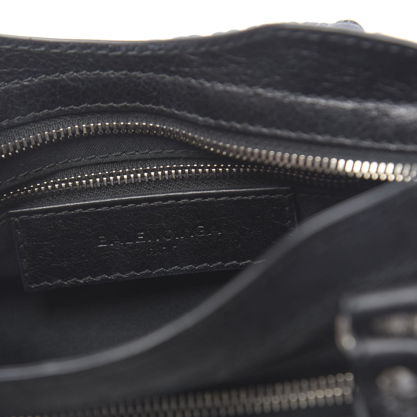 Agneau Giant 12 Silver Hardware Mini City Black