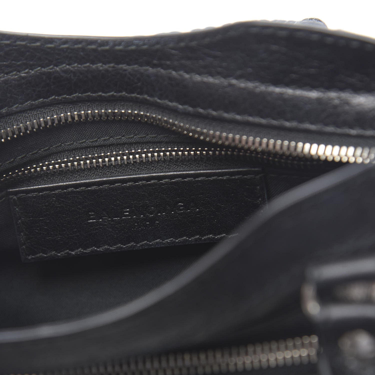 Balenciaga Agneau Giant 12 Silver Hardware Mini City Black 6 of 10