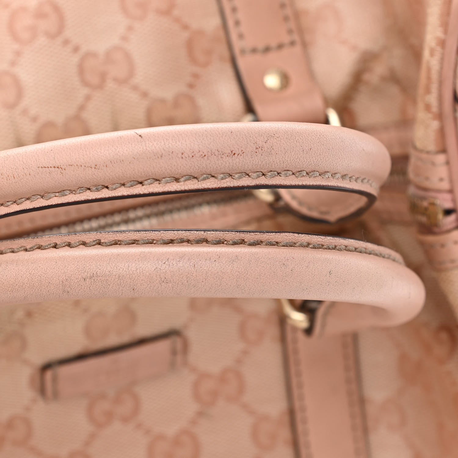 Gucci Crystal Monogram Joy Medium Boston Pink 12 of 12