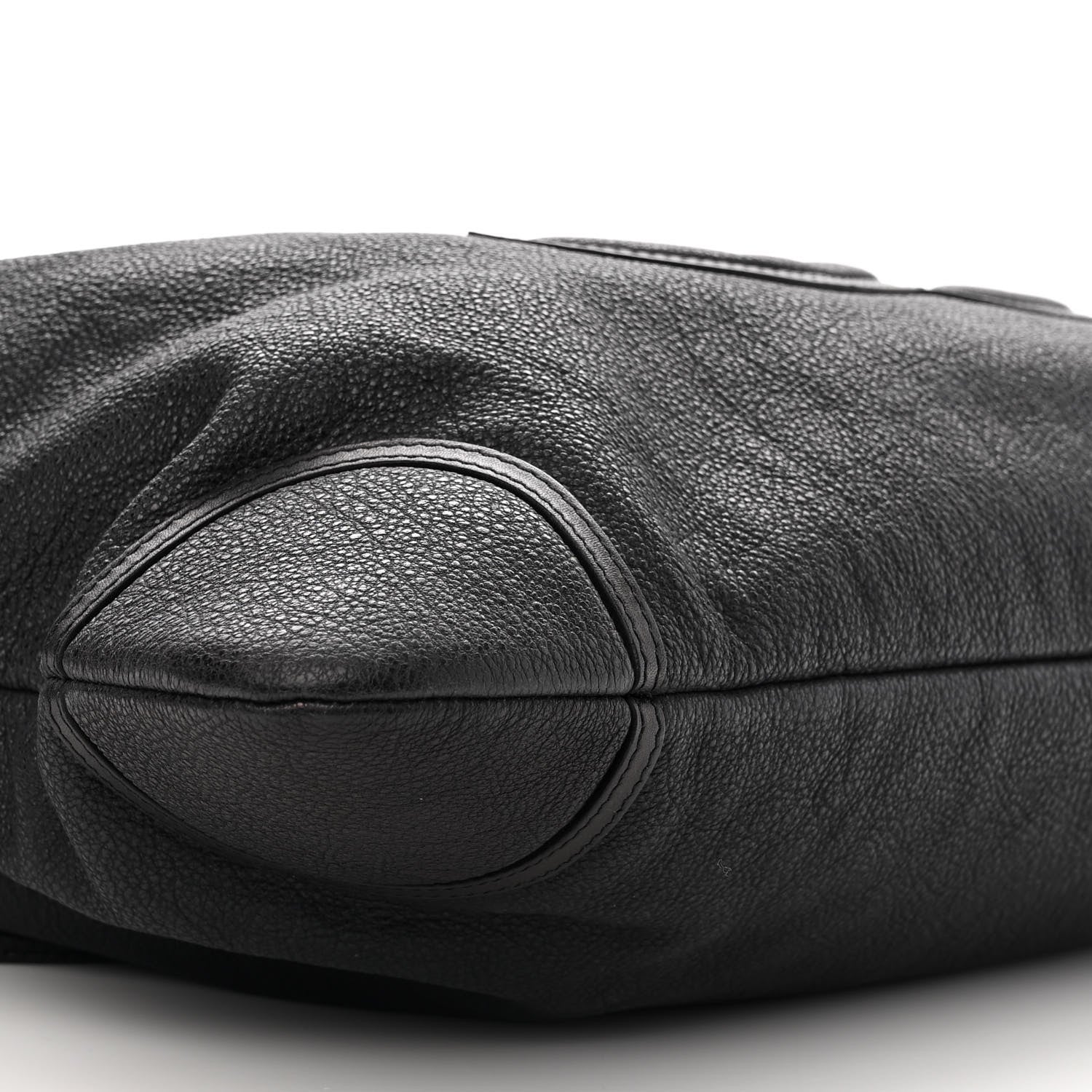 Chanel Washed Calfskin Drawstring Tote Black 9 of 22