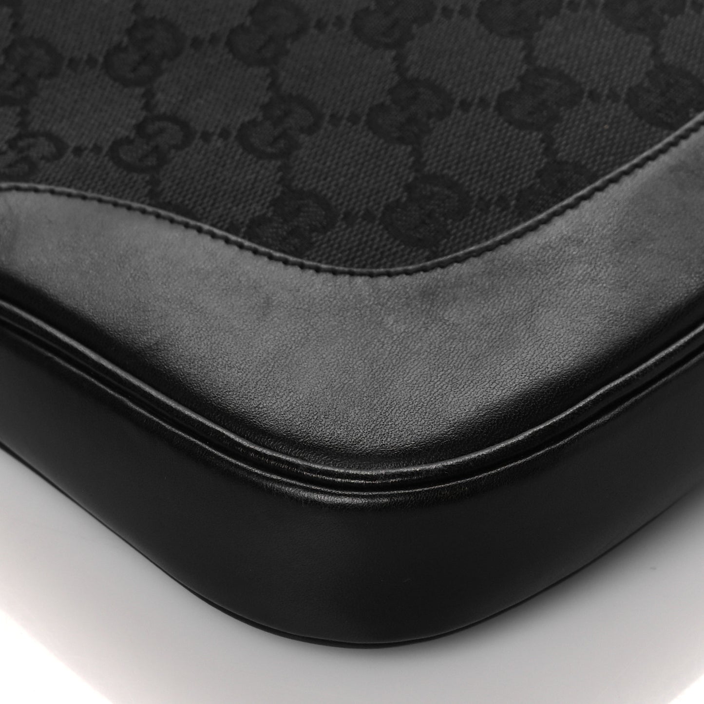 Monogram Small Jackie O Hobo Black