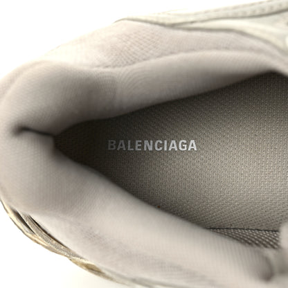 Balenciaga Fabric Mesh Distressed Womens Triple S Sneakers 41 Beige 7 of 8