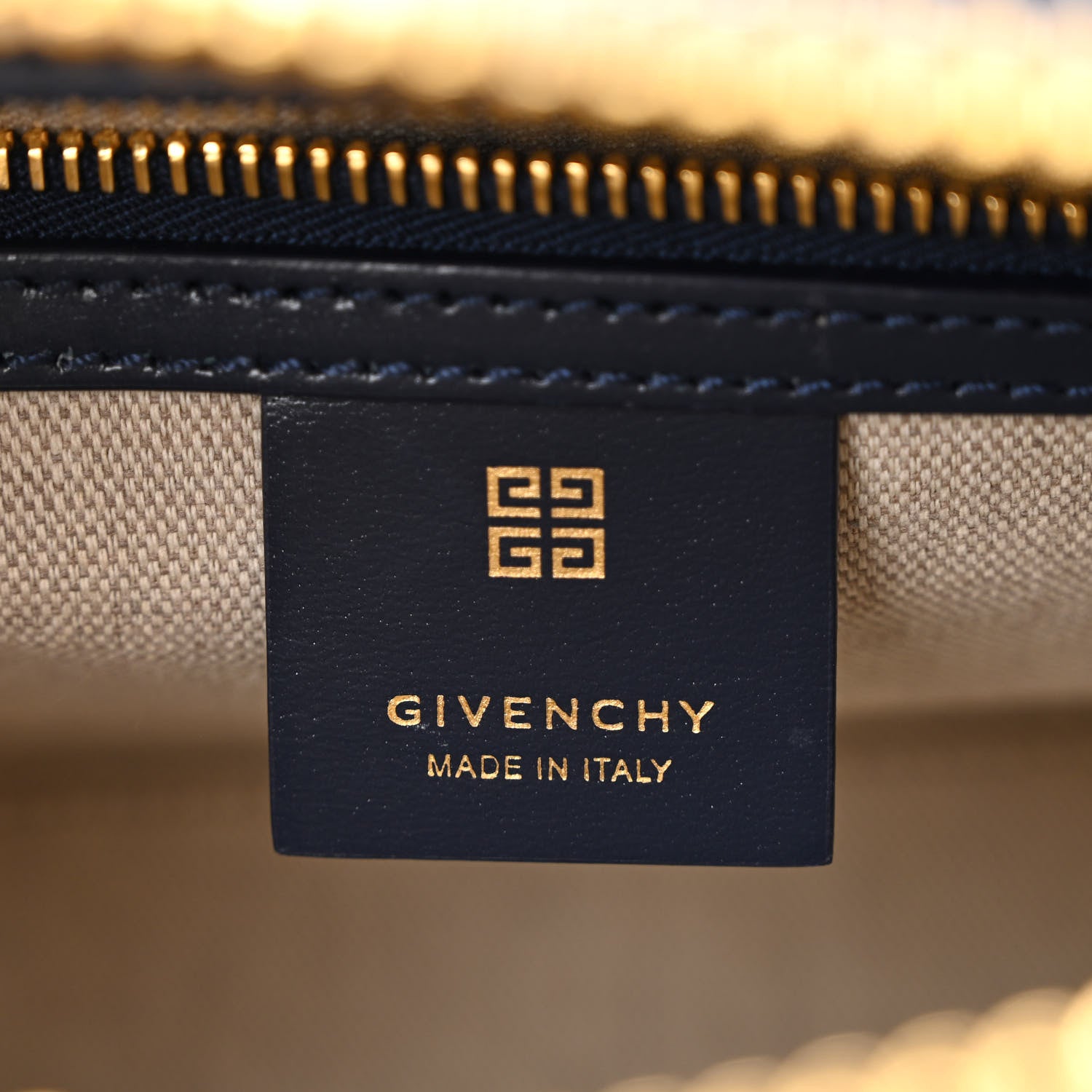 Givenchy Shiny Lord Calfskin Mini Antigona Navy 6 of 10