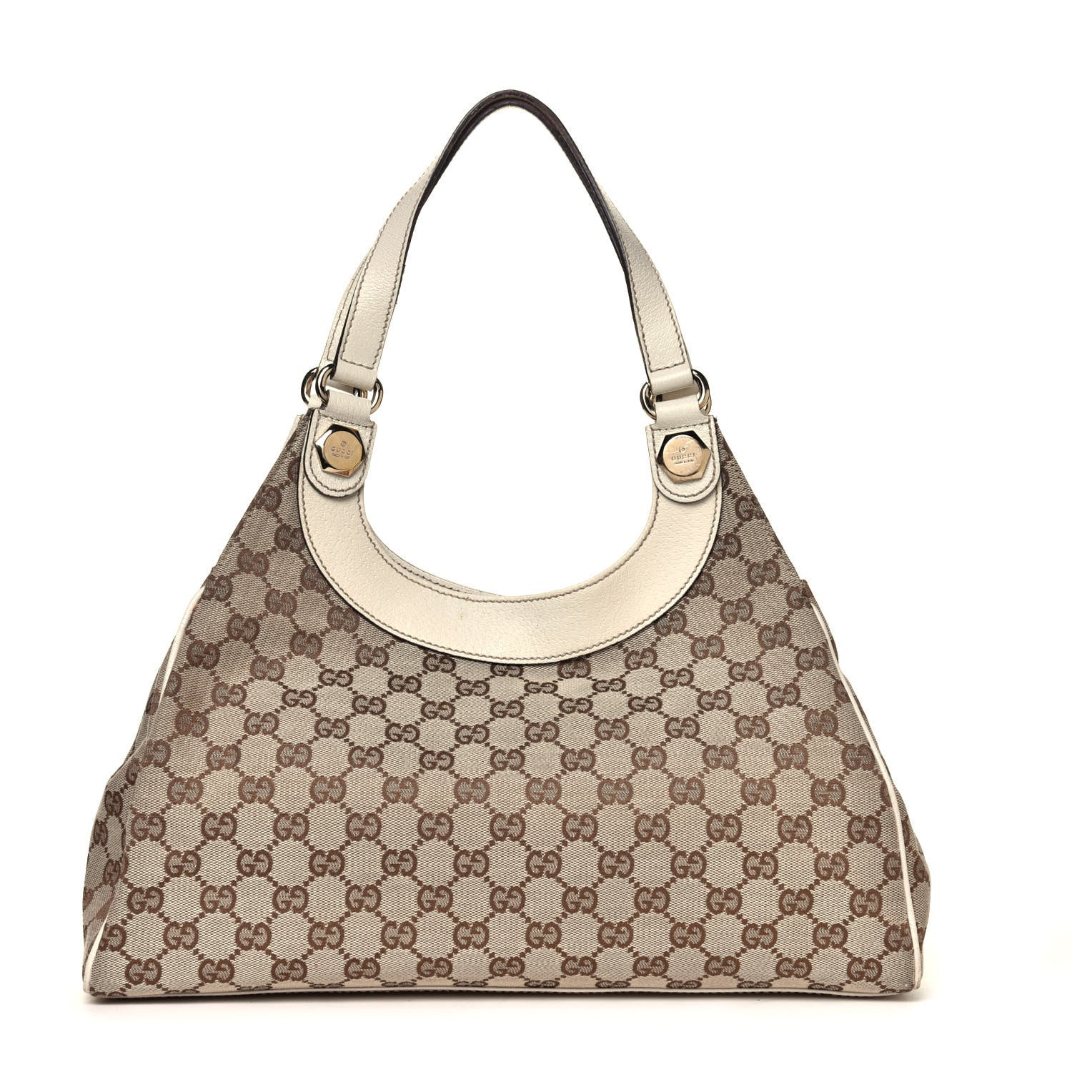 Gucci Monogram Medium Charmy Shoulder Bag Off White 1 of 6