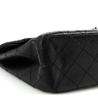 Chanel Aged Calfskin Quilted 2.55 Reissue 227 Flap Black 9 of 10