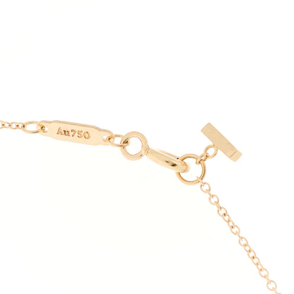 Tiffany 18K Rose Gold Small T Smile Pendant Necklace 5 of 6