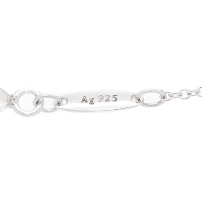 Tiffany Sterling Silver 9mm Elsa Peretti Bean Pendant Necklace 5 of 6