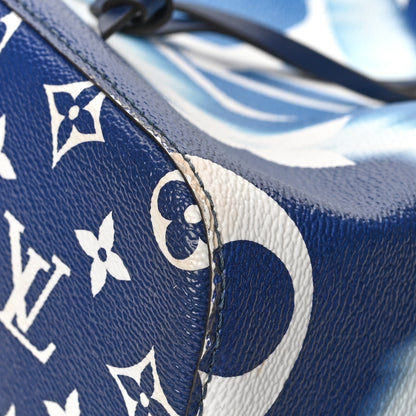 Louis Vuitton Monogram Escale Neonoe MM Blue 12 of 15