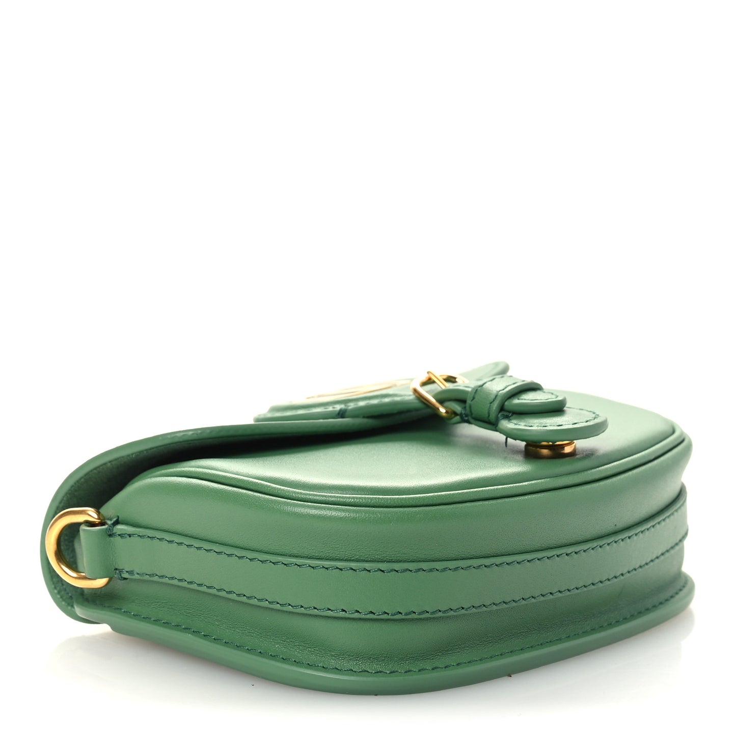 Box Calfskin Micro Bobby Bag Sage Green