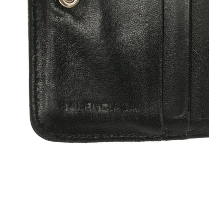 Balenciaga Glitter Calfskin Logo Everyday Multi Zip Wallet Purple 7 of 16
