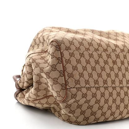 Gucci Monogram Large Sukey Tote Brown 9 of 15