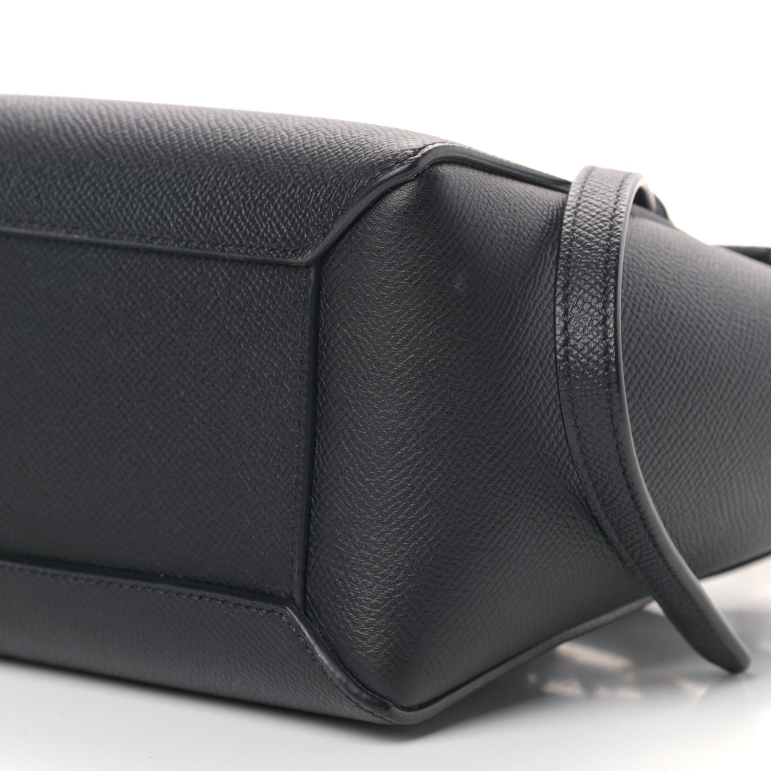 Celine Grained Calfskin Nano Belt Bag Black 9 of 10