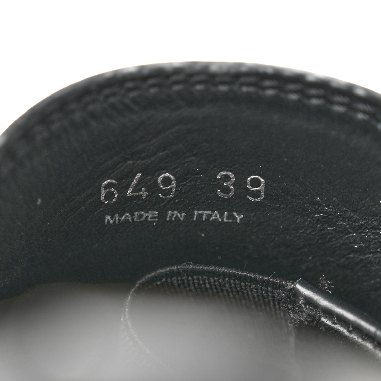 Prada Spazzolato Rois Metal Triangle Logo Monolith 55mm Loafers 39 Black 9 of 10