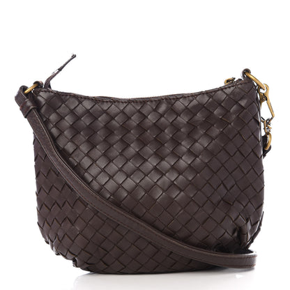 Bottega Veneta Nappa Intrecciato Crossbody Ebano 1 of 8