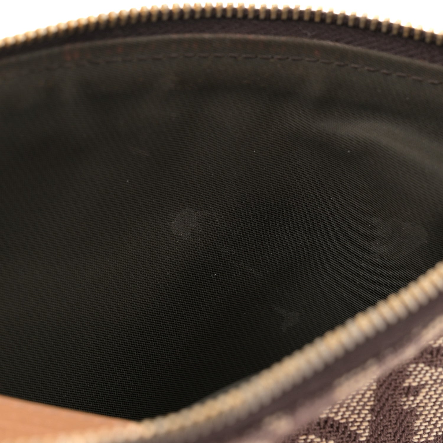 Christian Dior Monogram Mini Saddle Pochette Beige 12 of 15