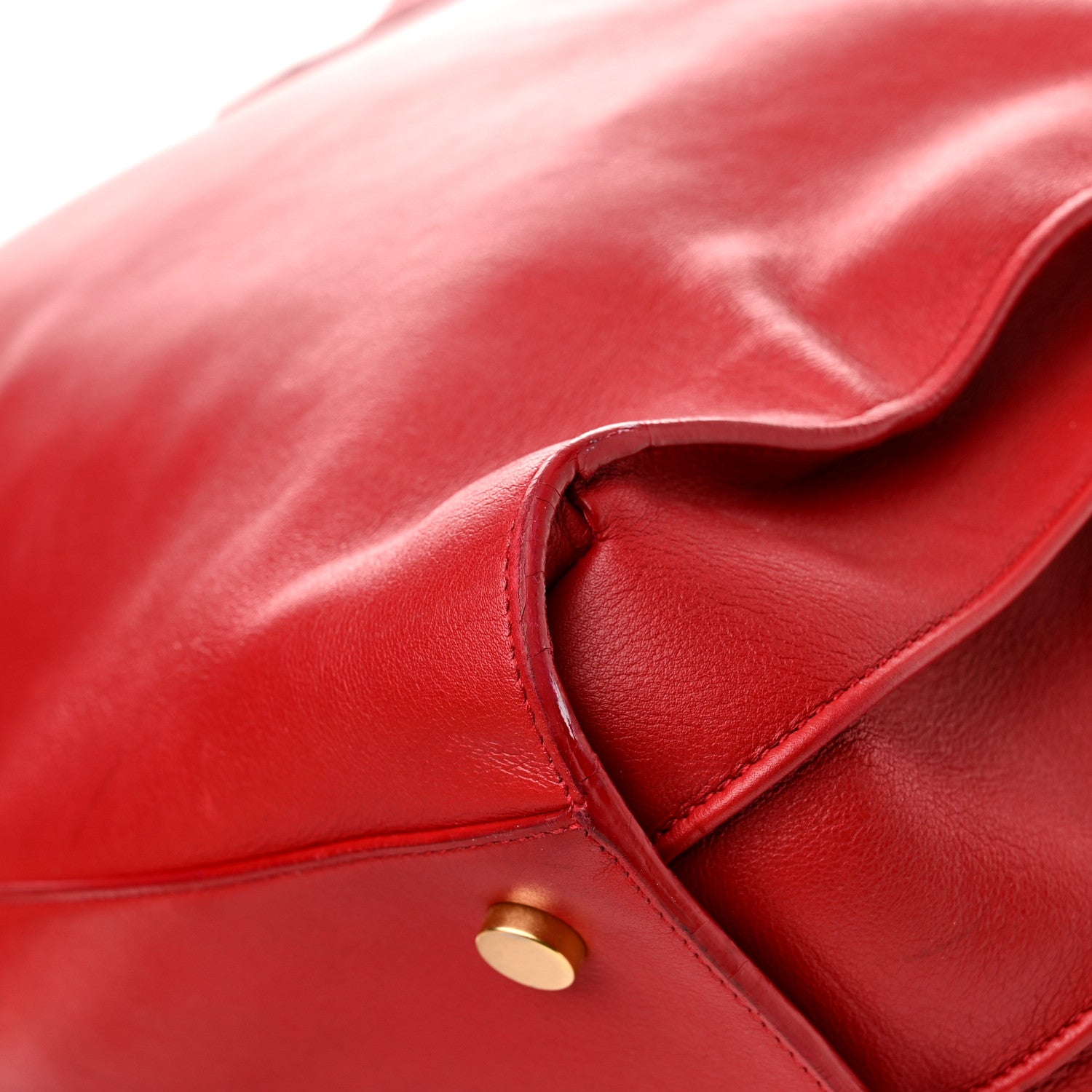 Saint Laurent Calfskin Large Sac de Jour Carryall Rouge Orient 11 of 19
