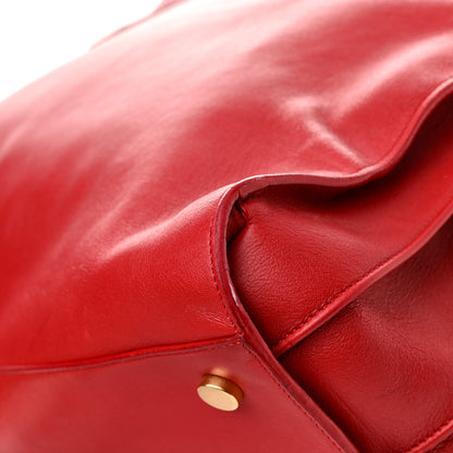 Saint Laurent Calfskin Large Sac de Jour Carryall Rouge Orient 11 of 19
