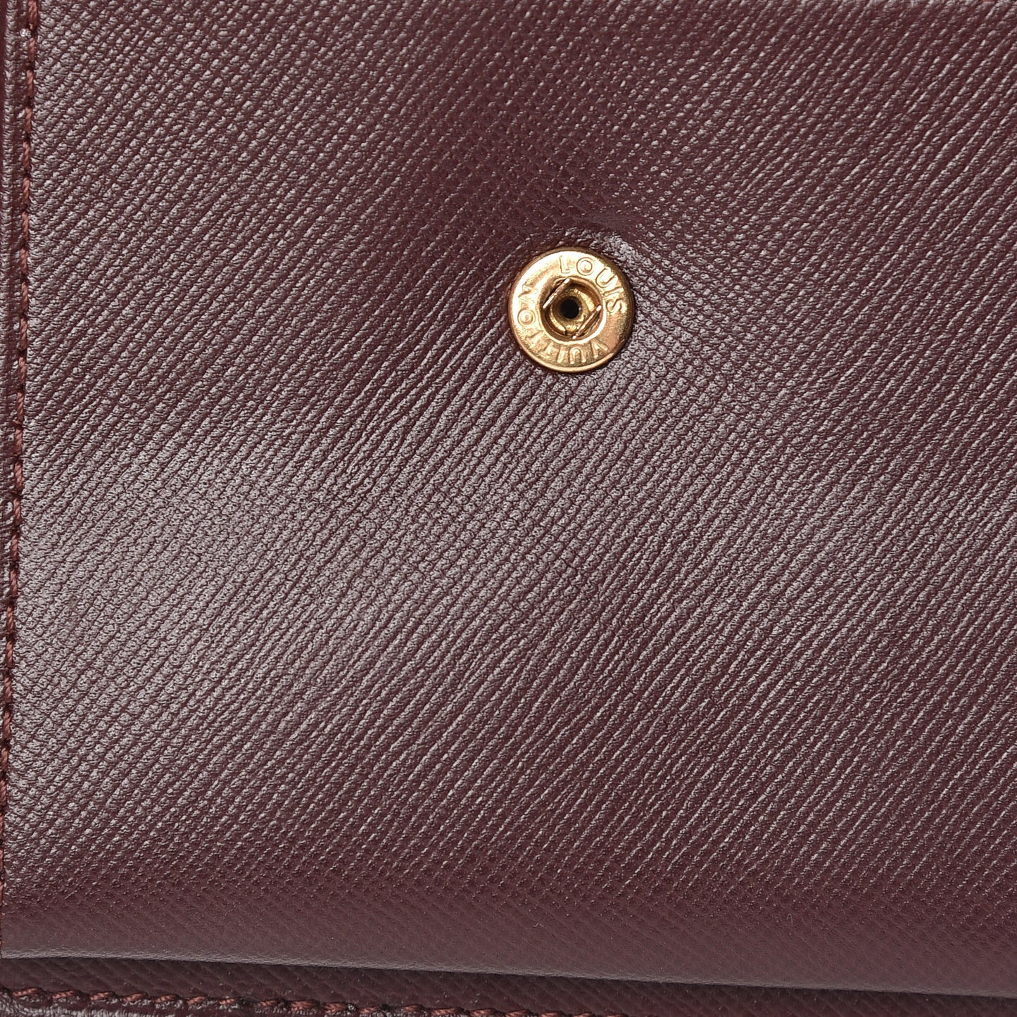 Mini Monogram Compact Wallet Cherry