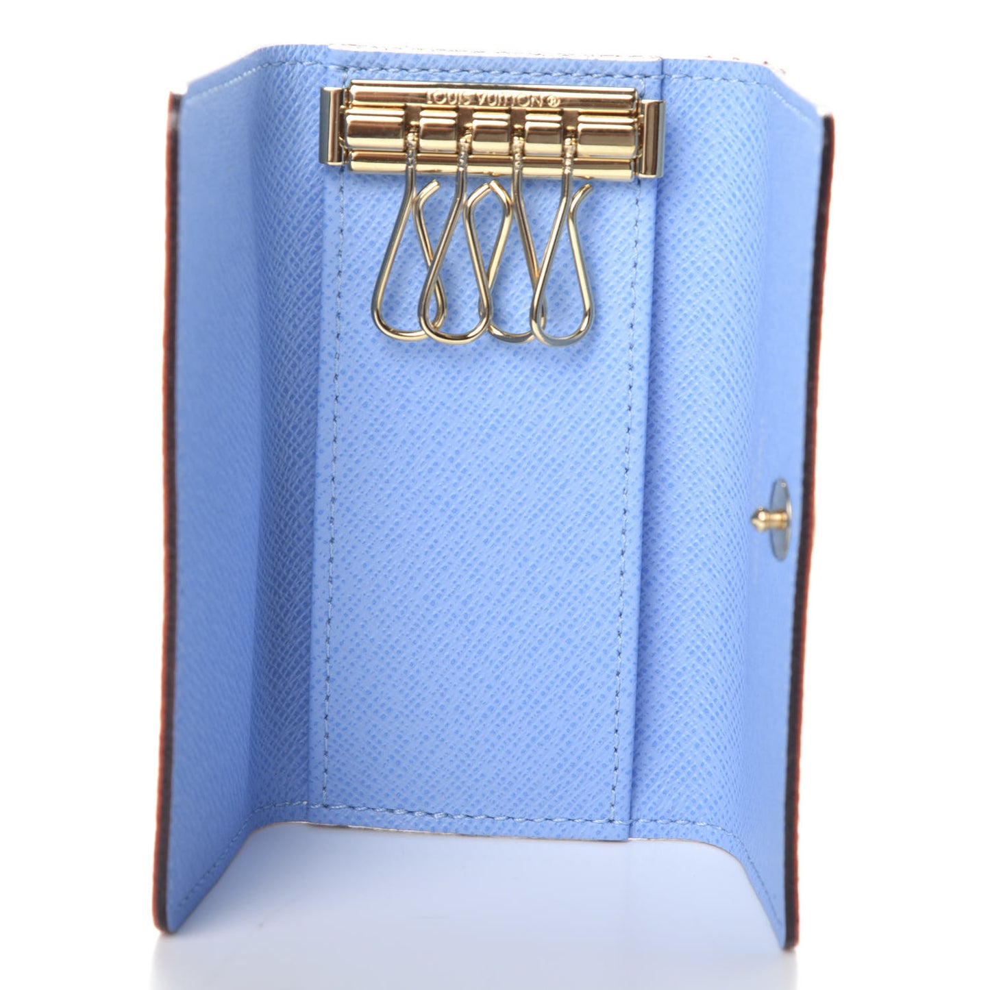 Monogram Multicolor Multicles 4 Key Holder White Raisin
