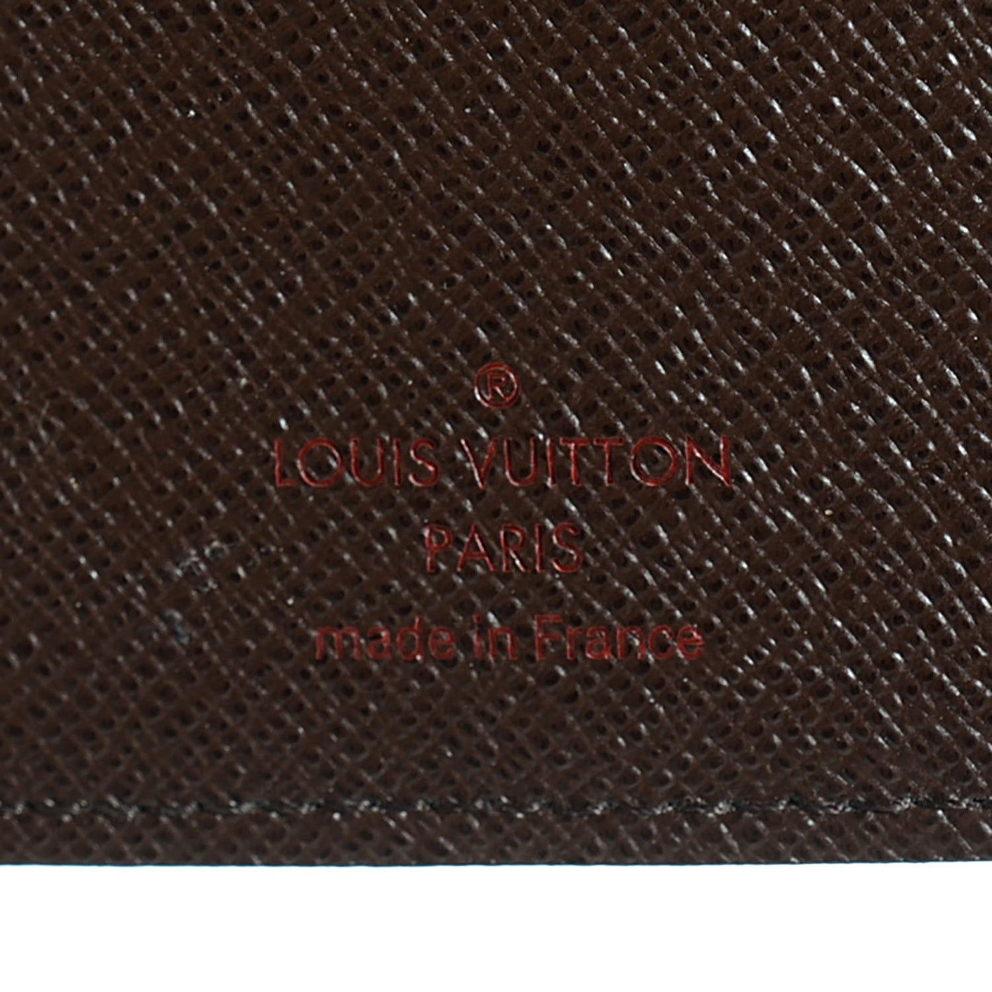 Damier Ebene Medium Ring Agenda Cover