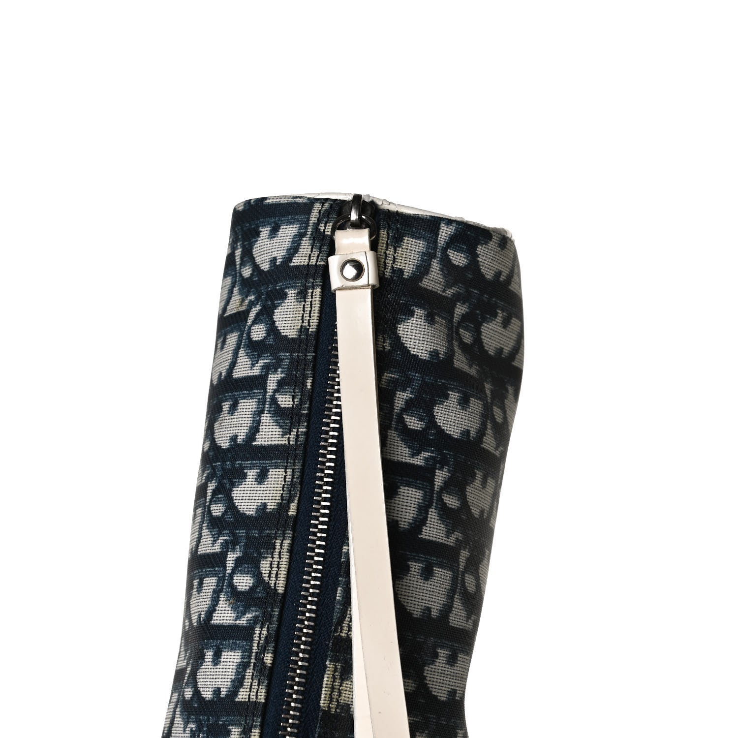 Christian Dior Monogram Girly Cosmetic Case Black White 9 of 10