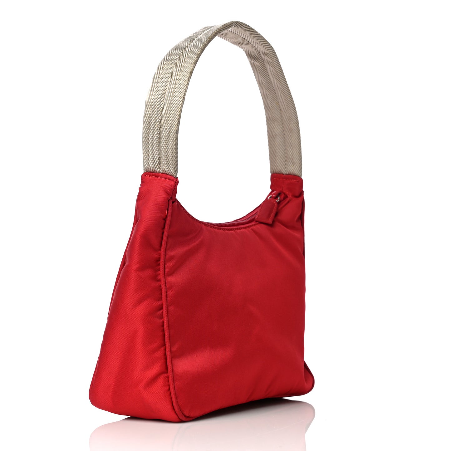 Tessuto Nylon Sport Shoulder Bag Rosso