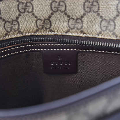 Gucci GG Supreme Monogram Small Joy Tote Dark Brown 6 of 10
