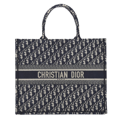 Christian Dior Oblique Book Tote Blue Multicolor 1 of 11