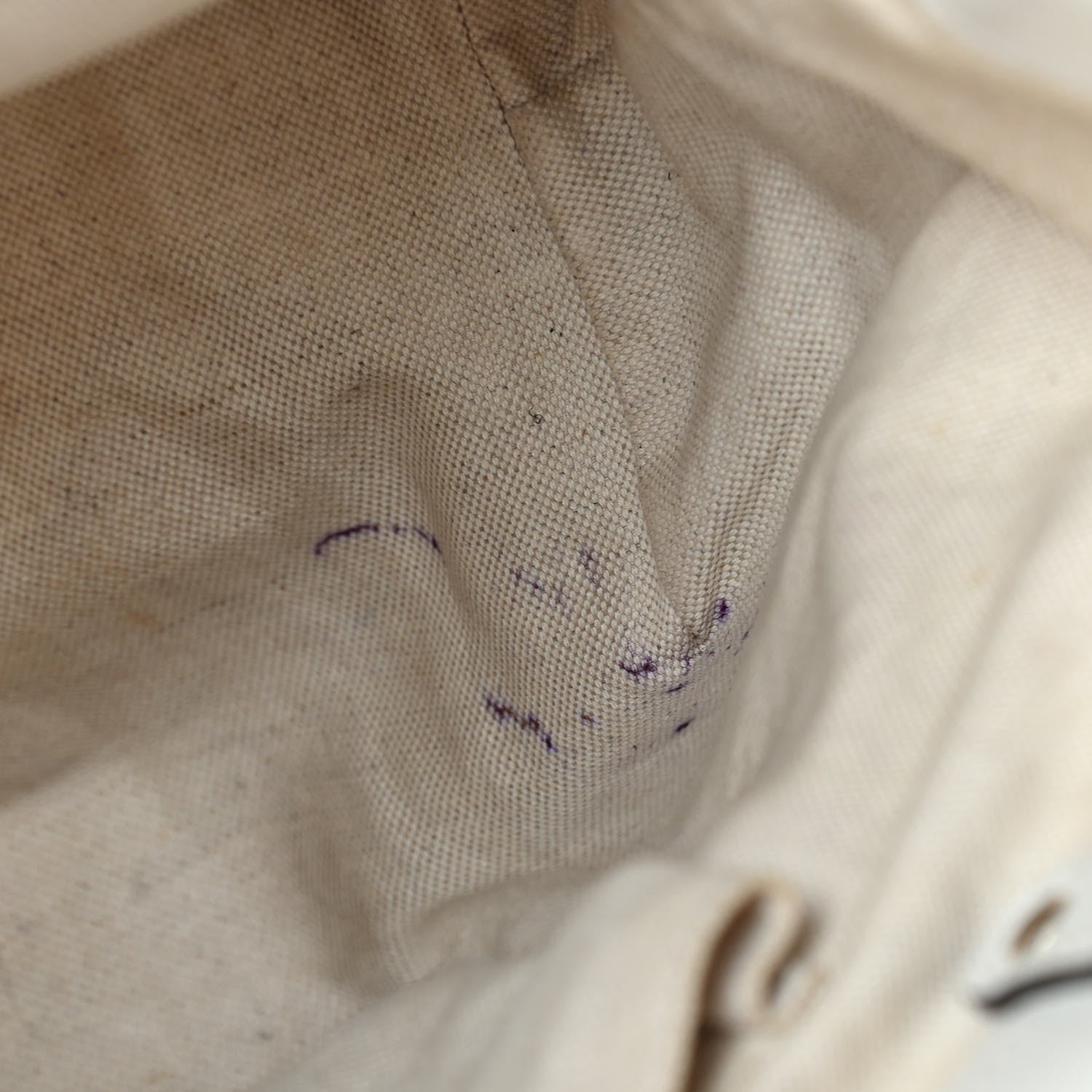 Gucci Denim Calfskin Tote Ivory 8 of 11