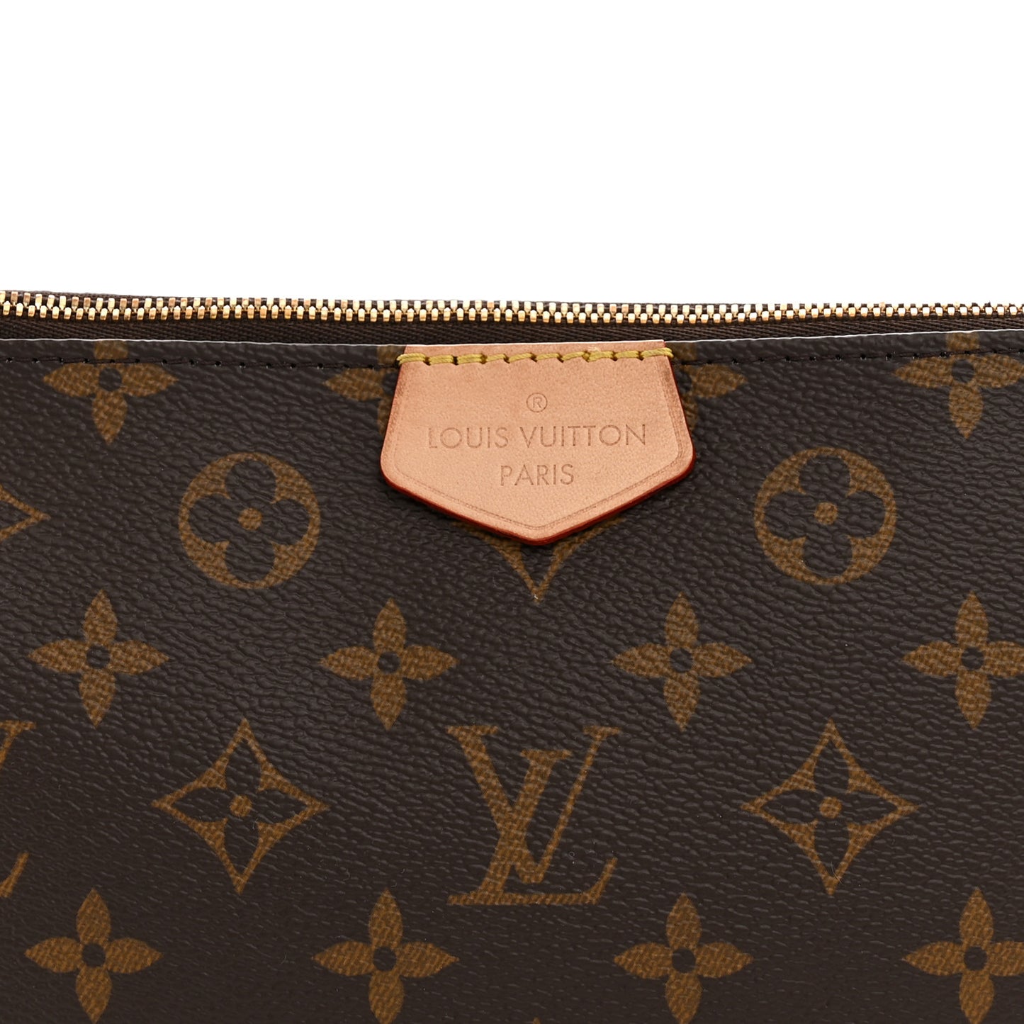 Monogram Multi Pochette Accessories Large Pochette Kaki