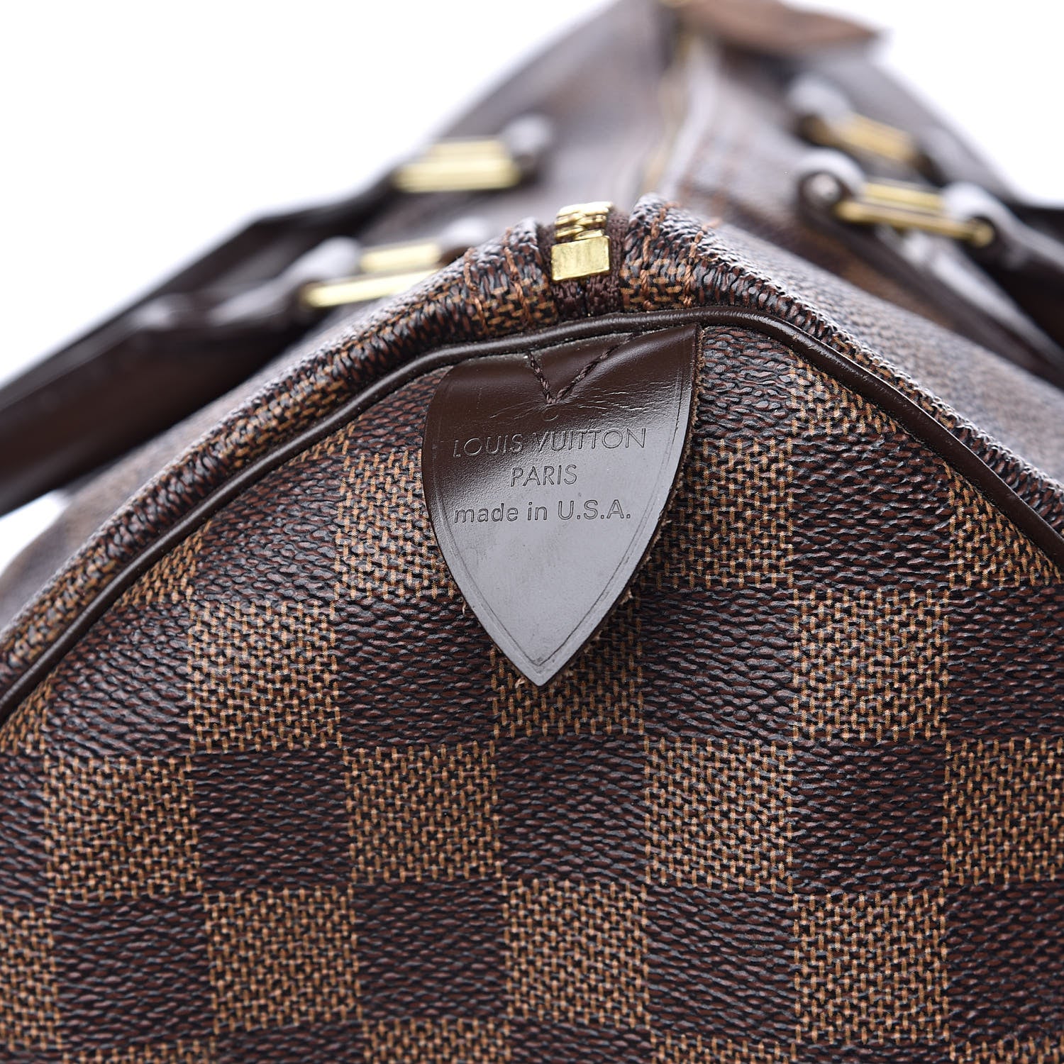 Louis Vuitton Damier Ebene Speedy 35 7 of 15