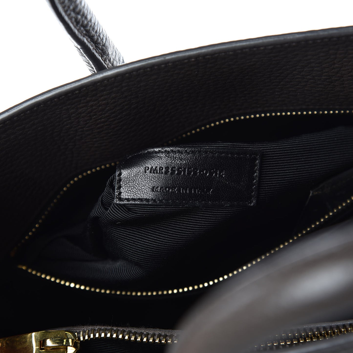 Grained Calfskin Small Sac De Jour Dark Anthracite