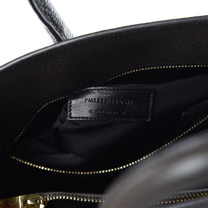 Saint Laurent Grained Calfskin Small Sac De Jour Dark Anthracite 7 of 13