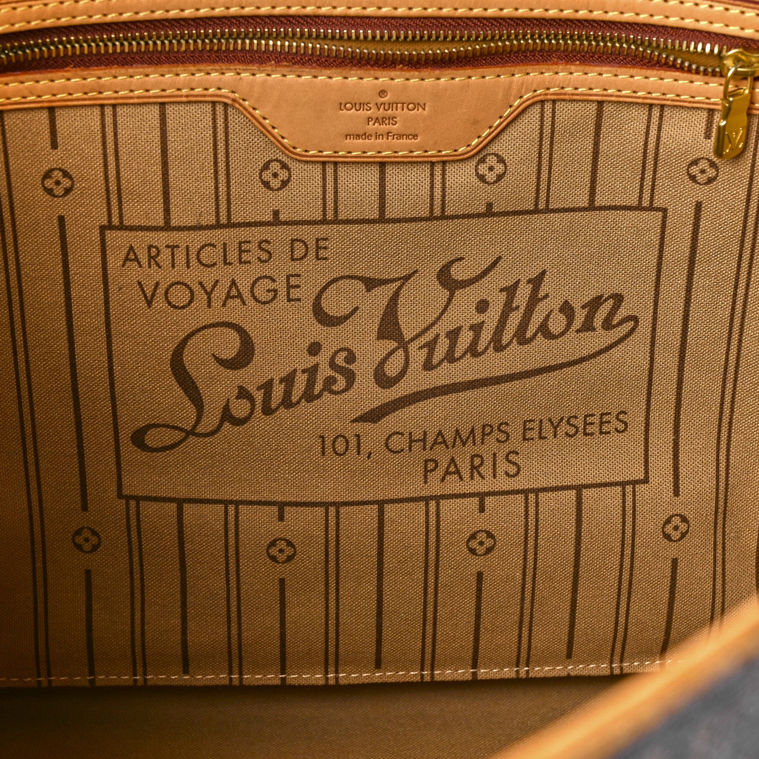 Louis Vuitton Monogram Neverfull MM 6 of 12