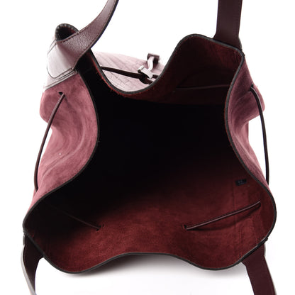 Mulberry Crocodile Embossed Matte Calfskin Millie Tote Burgundy 5 of 9