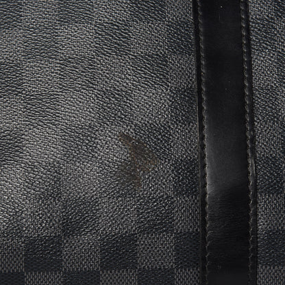 Louis Vuitton Damier Graphite Keepall Bandouliere 55 23 of 24