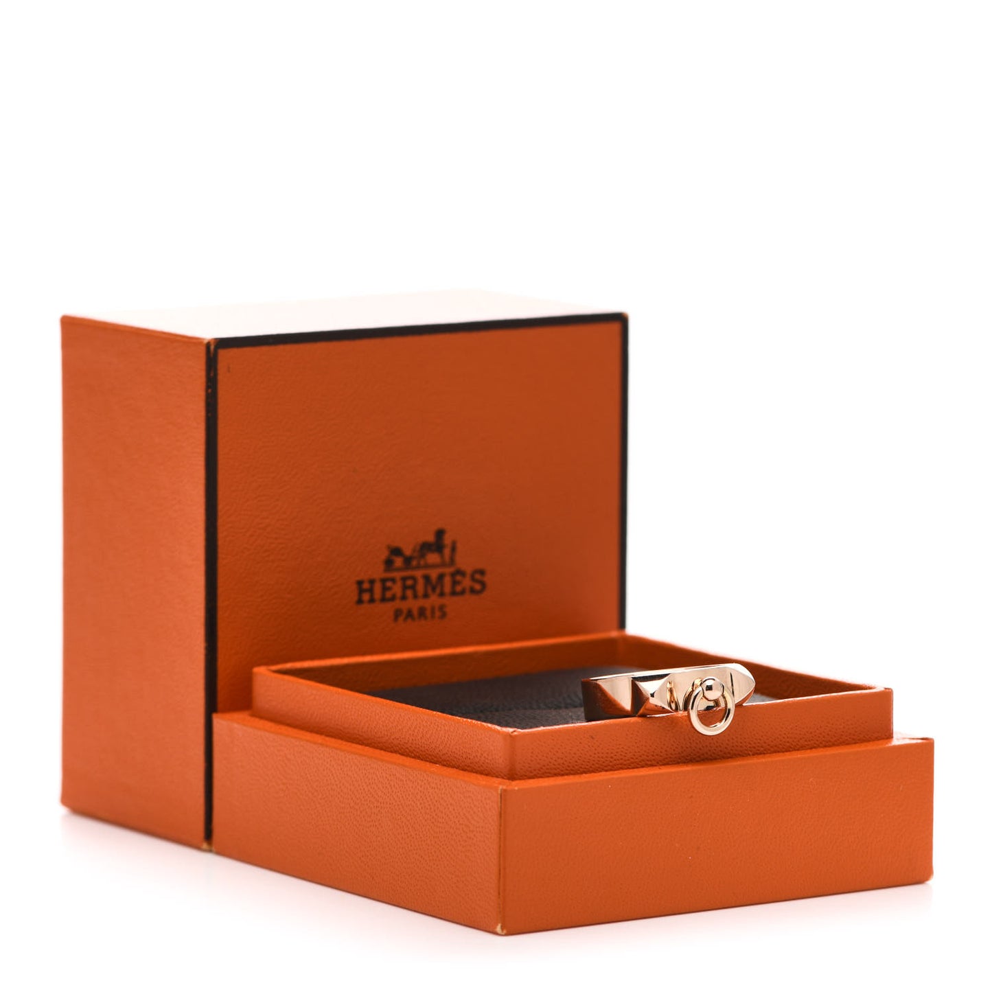 18K Rose Gold PM Collier De Chien Ring 53 6.25