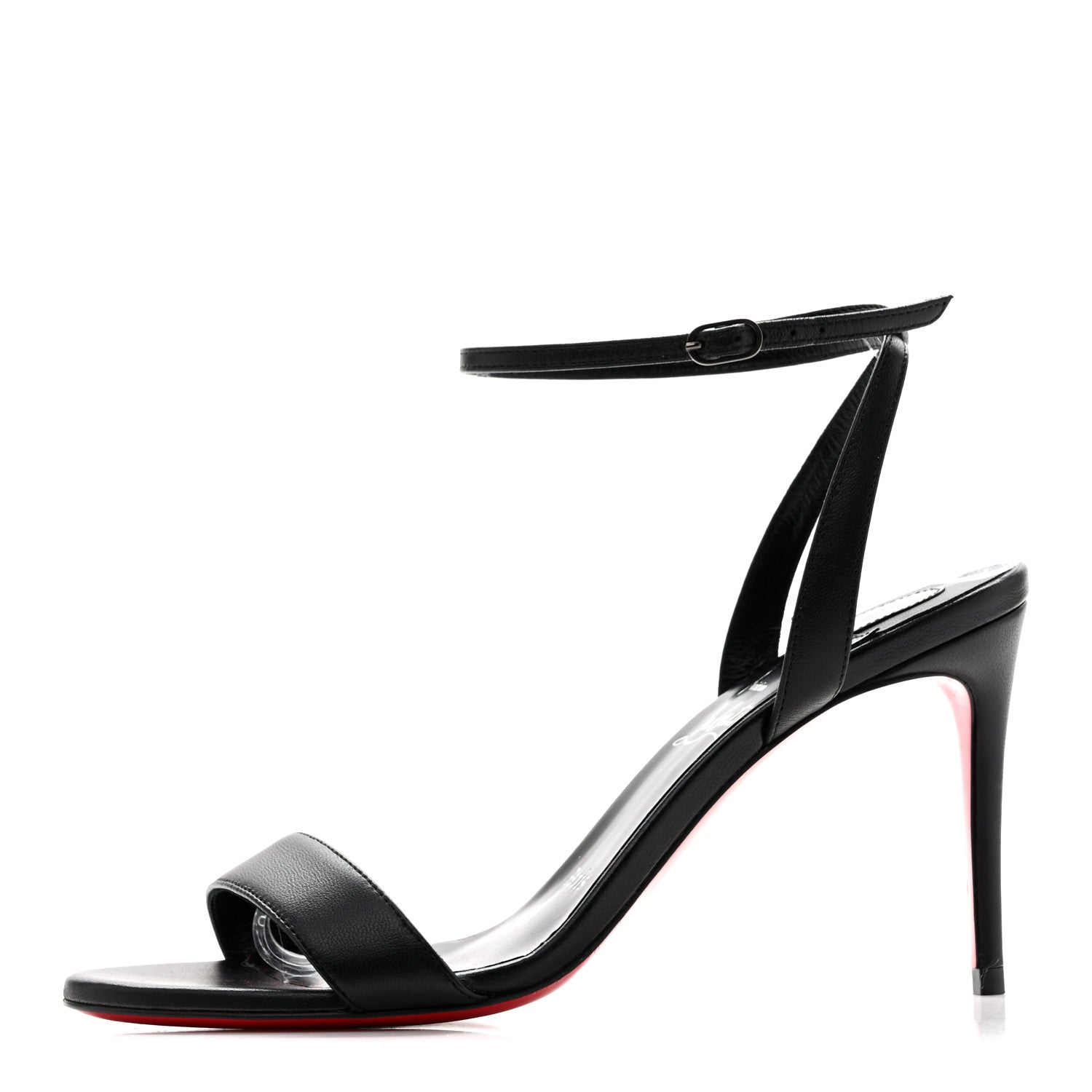 Christian Louboutin Nappa Loubigirl 85 Sandals 36.5 Black 1 of 9