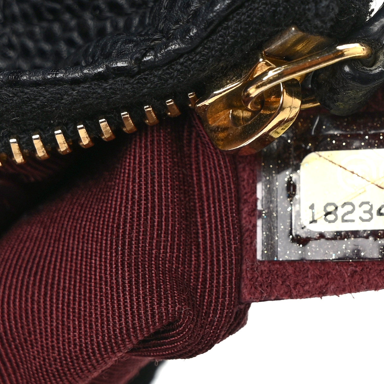 Chanel Caviar Quilted Key Holder Case Black 7 of 7